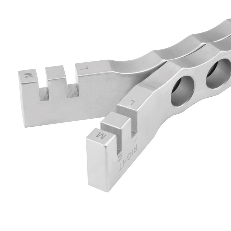 Pladebukker til Eickloxx Large, 2 stk per pk. En højre og en venstre2